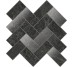 Мозаїка Limestone Opus Belgium Black Lap Ret - 28.2x28.5 5593 Limestone з колекції Limestone Piemme