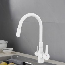 Смеситель для кухни с фильтром белый GLAMOUR BZ-02-F08 Смеситель для кухни с фильтром белый GLAMOUR BZ-02-F08 Invena Польша — страница 24