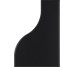 Плитка 8,3X12 Curve Black Matt 28861 Equipe из коллекции Curve Equipe