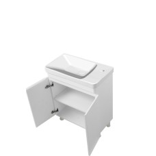 Тумба VIVACE ТН - 1 55 білий глянець з умивальником " Vivace" mini Тумба VIVACE ТН - 1 55 білий глянець з умивальником " Vivace" mini