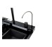 Мийка кухонна MITTONI P-5 7546 чорна з нержавіючої сталі 75*46*22 BLACK ( А0059850 ) Insana