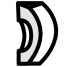 L-елемент (1.5x1.5) SG/SIL.SE Sguscio Torello Silk Selenio - Silk з колекції Silk Tonalite