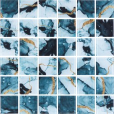 Мозаика стеклянная GMP 0848033 С print 37 300x300 (кубик 4,8х4,8) Керамика Лео УКРАИНА