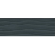 M1AG ECLETTICA ANTHRACITE STRUTTURA WAVE 3D RET 40x120 (плитка настінна)