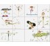 Декор (20x20) Mad (set 12pcs) (Bianco L.111) - Mad з колекції Mad Bardelli