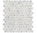 Мозаїка Glim Gemme Azzurro Round Mosaico Matt - 29.5x32.5 fRUB Glim з колекції Glim FAP