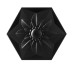 Декор (29.8x25.8) Black Frozen Flower - Frozen Garden з колекції Frozen Garden Bisazza