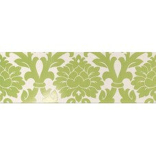 Декор (24x72) 77009- Decorovelvet(A+B)White/Green - New Baroque з колекції New Baroque
