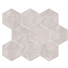 Мозаїка 29.2x35.5 Titanium Silver Hex?gono Titanium з колекції Titanium TITANIUM Керамічна плитка Cristacer — сторінка 2