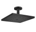 Верхній душ Raindance Select E 300 1jet Air EcoSmart з тримачем до стелі, Matt Black (26251670)