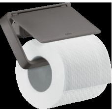 Держатель туалетной бумаги настенный Axor Universal, Brushed Black Chrome 42836340, Brushed Black Chrome
