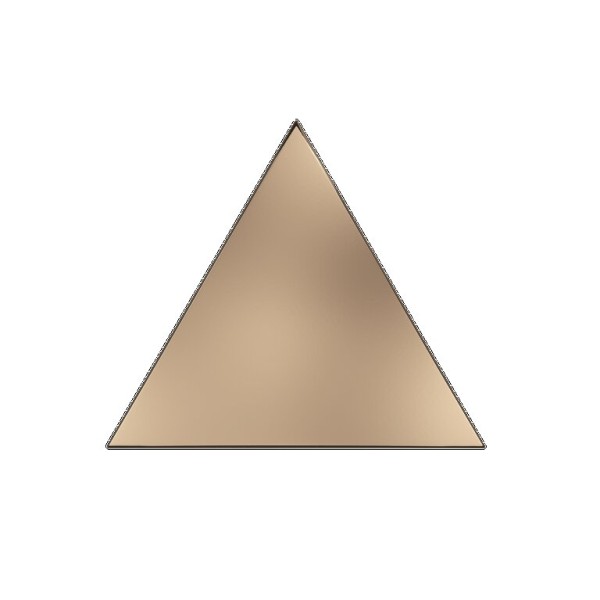 Декор 15x17 Layer Copper Glossy з колекції Evoke ZYX