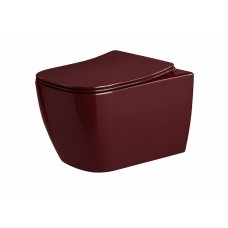 LOUNGE, Унітаз підвісний, з кріпленням, cherry glossy (700036430) LOUNGE, Унітаз підвісний, з кріпленням, cherry glossy (700036430)