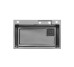 Кухонна мийка Kroner KRP Schwarze - SET7546HM PVD (3.0/0.7 мм) Kroner