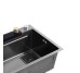 Кухонна мийка Kroner KRP Schwarze - SET7546HM PVD (3.0/0.7 мм) Kroner