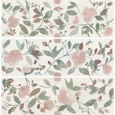 Now Decoro Waterflower Bianco - 25x76 R9NA Now з колекції Now Now Керамічна плитка Ragno