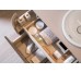 Pack FORMA Almond, Комплект мебели для ванной комнаты + смеситель chrome+almond (100317356)