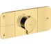 Термостат для трех потребителей Axor One, Polished Gold Optic 45713990 Термостат для трех потребителей Axor One, Polished Gold Optic 45713990