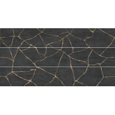 Декор (75x150) MU97 Notte Kintsugi R.(Set 3Pcs) - Kasai з колекції Kasai Декор (75x150) MU97 Notte Kintsugi R.(Set 3Pcs) - Kasai з колекції Kasai Kasai Керамічна плитка Refin