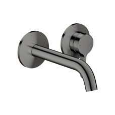 Змішувач AXOR One 160 для умивальника зі стіни, Polished Black Chrome (48170330) Змішувач AXOR One 160 для умивальника зі стіни, Polished Black Chrome (48170330)