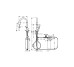 Змішувач Aqittura M91 FilterSystem 210 1jet pull-out кухонний, Chrome (76803000)