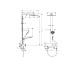 Душова система Raindance E 300 1Jet з термостатом Showerpipe 350 ST Matt Black (27361670)