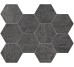 Мозаїка (21.2x26.5) FZ7T6FS161 Malla Hexagono Negro - Norfolk з колекції Norfolk Roca