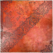 Декор (30.5x30.5) Scroll Fondo Trav Rosso-Decoro Naturale - Emotions з колекції Emotions Декор (30.5x30.5) Scroll Fondo Trav Rosso-Decoro Naturale - Emotions з колекції Emotions