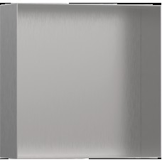 XtraStoris Minimalistic Настінна ніша з відкритою рамкою 30х30х10см Brushed Stainless Steel (56073800)