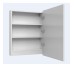 Дзеркальна шафа "Панорама" з LED фасадом 50 П. Mirater