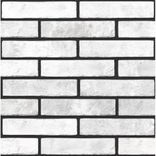 стінова KB0010 Klinker Brick Білий 60x250x6 Klinker Brick Керамічна плитка Golden Tile