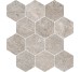 Мозаїка Lst Esagona Circle Gravel - 30x34 LST117N Landstone з колекції Landstone NovaBell