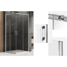 Душова кабіна квадратна PRIME 100x100x200 скло clear ACTIVE SHIELD 6мм Душова кабіна квадратна PRIME 100x100x200 скло clear ACTIVE SHIELD 6мм