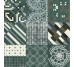 Плитка (20x20) PUACM04 Azulej Combination Ner - Azulej з колекції Azulej Mutina