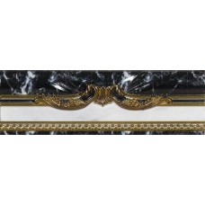 Бордюр Sofia Base Negro Cenefa 8x25 Siracusa из коллекции Siracusa Siracusa