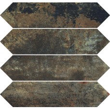 Плитка 7,5*30 Oxydum Decoro Rust (Tozz. Losanga 7,5*30)