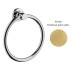 Тримач для рушників - кільце, Axor Citterio D 177 мм Polished gold optic 41721990