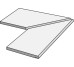 Бортик для басейну 30x120 Nut T 20 Angolo Esterno Round - Ekho - UKER з колекції Ekho Supergres