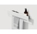 Полиця "LOFT" 500, рейлінг С, RAL9016 white mat