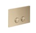 Панель змиву AXOR FlushPlate iFrame, Brushed Bronze (42531140)