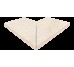 Зовнішній Угловий Елемент 62,5*62,5 Exterior Triangle Beige Stone Bs-3695 Gresmanc