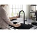 Змішувач Aqittura M91 SodaSystem 210, 1jet, pull-out, Sbox, кухонний сет, Matt Black (76836670)