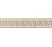 Декор (11.5x58.5) 2402010 Fas. Greca Bianco Sab - Marble з колекції Marble Versace