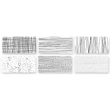 Декор Hand Made Decor B&W 7.5x15 Crafted Wow з колекції Crafted Wow Декор Hand Made Decor B&W 7.5x15 Crafted Wow з колекції Crafted Wow Crafted Керамічна плитка WOW Design