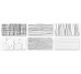 Декор Hand Made Decor B&amp;W 7.5x15 Crafted Wow з колекції Crafted Wow