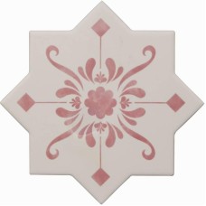 Декор Star Decoro Stencil Coral 13.25x13.25 Becolors из коллекции Becolors Декор Star Decoro Stencil Coral 13.25x13.25 Becolors из коллекции Becolors BECOLORS Керамическая плитка Cevica