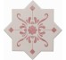 Декор Star Decoro Stencil Coral 13.25x13.25 Becolors Cevica з колекції Becolors Cevica