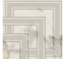 Декор (59x59) 593T0PH Ang. Fascia Michel Biancl - Marmore з колекції Marmore Emilceramica