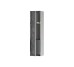 XtraStoris Rock Вбудований йоржик із полицею під облицювання плиткою, Brushed Stainless Steel 56060800