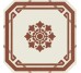 Декор Ottagono Decoro Ed Chester 20x20 Old England Ceramiche Grazia з колекції Old England Ceramiche Grazia